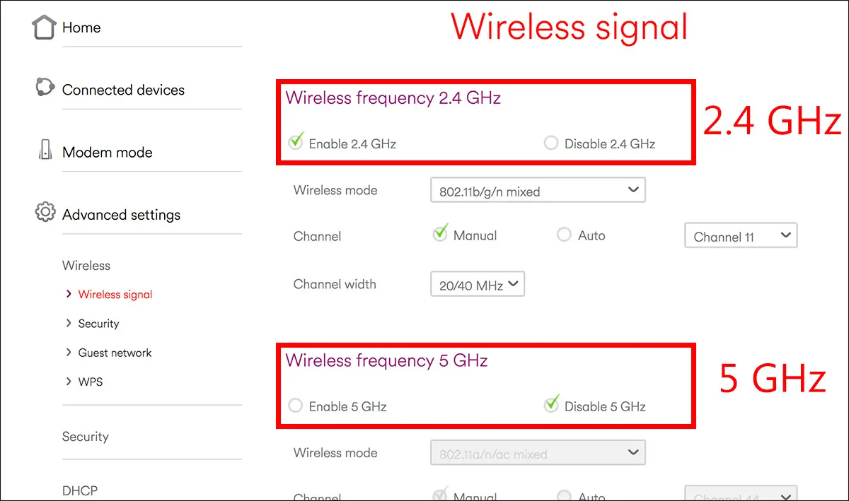 5 Geben Sie das neue WLAN-Passwort ein