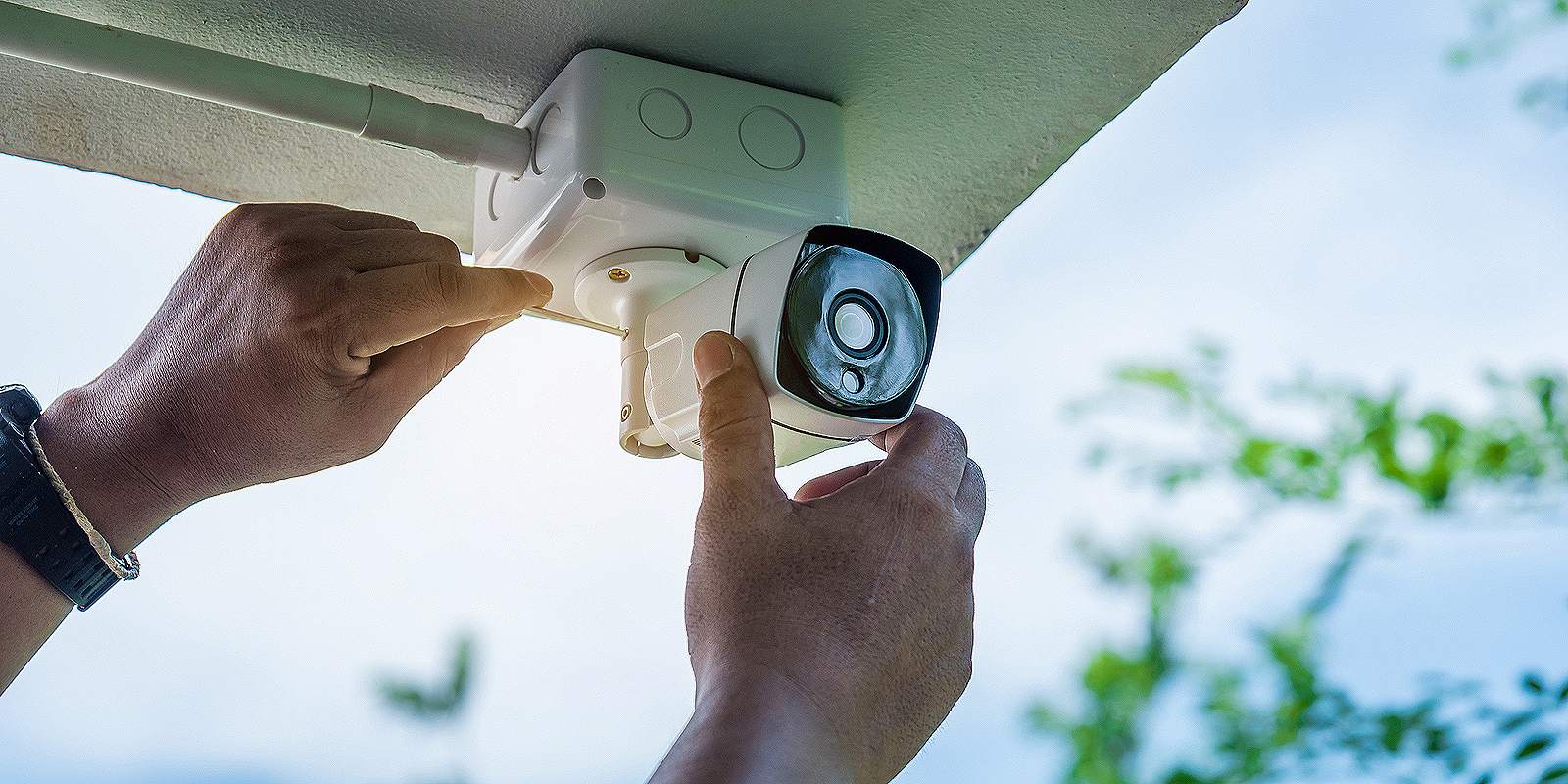 Installation von CCTV-Kameras