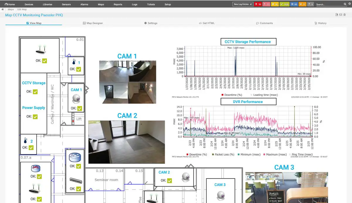 Verwendung eines Videomanagementsystems